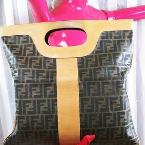 FENDI ZUCCA TOTE BAG LIMITED EDITION 🖤🔼